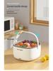 Portable Ultrasonic Fruit & Vegetable Cleaning Basket with Large Capacity & Handle