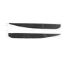 2Pcs Carbon Fiber Headlight Eyebrows Eyelids Cover Trim For 2000-09 Honda S2000
