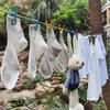 Portable Clothes Drying Line, Windproof Elastic Elastic Retractable Laundry Suitable for Backyard