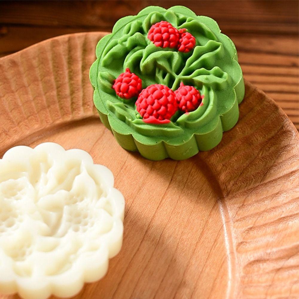 Hand Press Mid Autumn Festival Moon Cake Mold Embossing Pastry Molds Baking