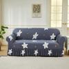 Full Wrap Stretch Milk Silk Sofa Cover Anti-Slip Skirt Style Sofa Protector Nordic Home Furniture Elastic Fitted Sofa Cover