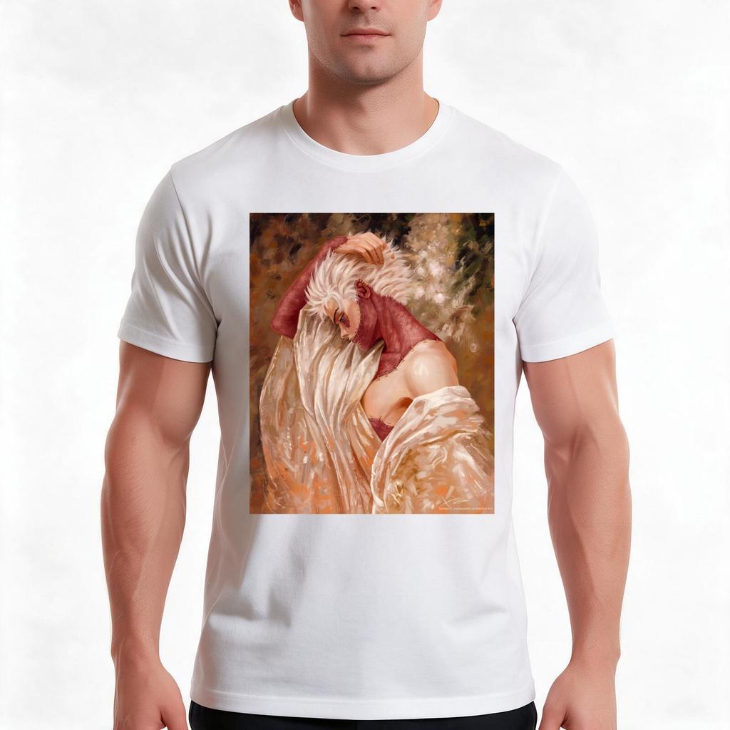Angel Of The Morning Tshirt Summer Casual Cotton Tee Oversized Streetwear Tops Vintage Graphic Print Loose Fit Short Sleeve