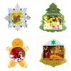 Snowflake Photo Frame Drop Glue Mold Diy Christmas Decor Snowflake Photo Frame Pendant Desktop Ornament Silicone Mold