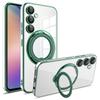 For Samsung Galaxy S24 Case Kickstand PC+TPU Magnetic Phone Cover