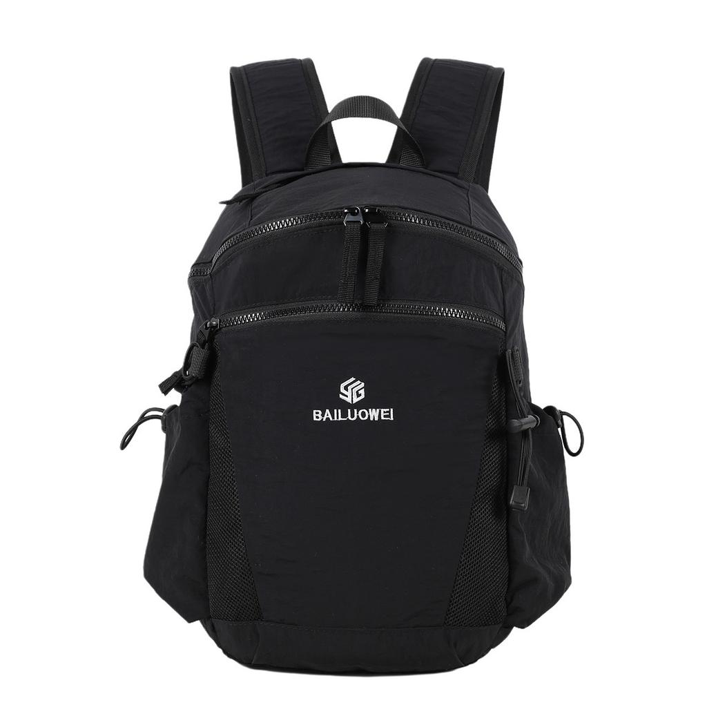 Schoolbag Fashion Brand Backpack Couple Outdoor Contrasting Color Versatile Leisure Travel Backpack Lightweight Hiking Bag
