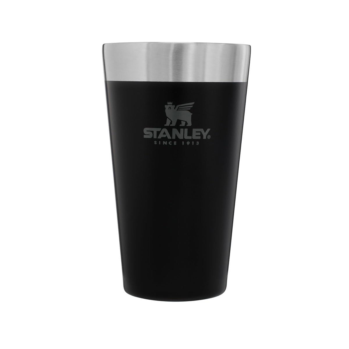 

STANLEY Штабелируемый вакуумный контейнер Pint Матовый черный Матовый черный (Стэнли) [Логотип Медведя] 0,47 л