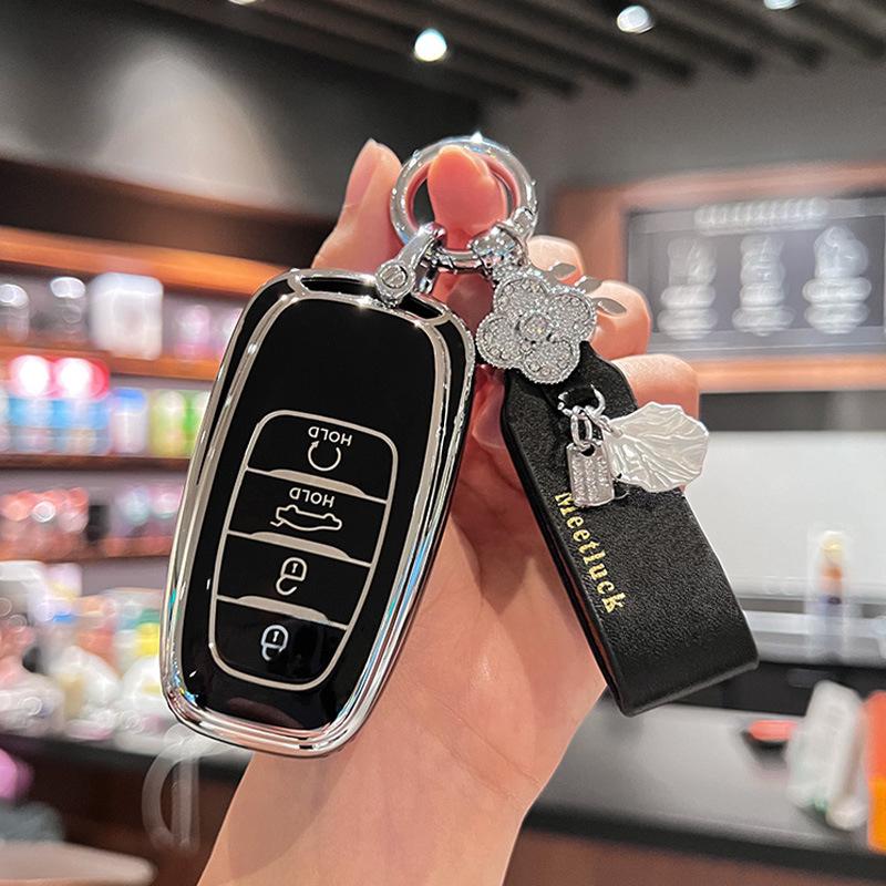 High-End Key Cover for Hongqi Models: HS3, HS5, HS7, H5, H6, H9, EQM5, HQ9