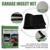 Garage Insect Net With , Seamless, Retractable, Portable Mosquito Net For Garage Doors Easy Installation