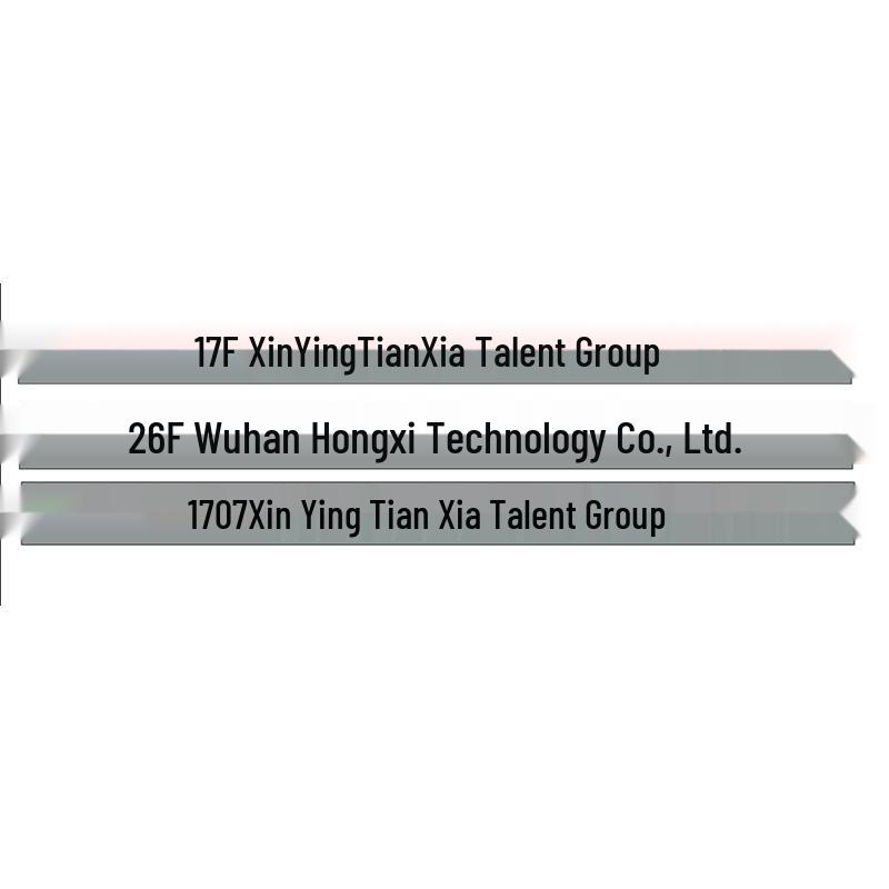 Beilian UV Printed Stainless Steel Nameplate