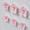 20Pcs Pink Cherry Blossom Refrigerator Magnet Photo Notes Holder Home Office Kitchen Whiteboard Locker Fridge Peach Flower Magnetic Decoration
