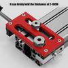 Adjustable Punch Positioning Guide Positioning Tool for Accurate Drilling in Aluminum Alloy and Metalwork Projects