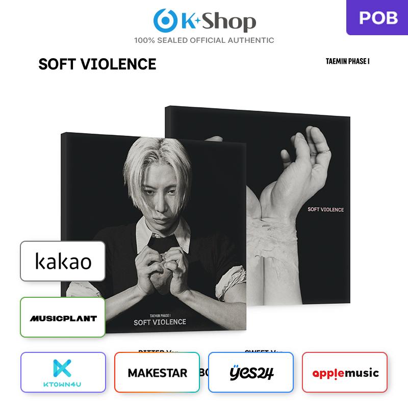 [Vorbestellung] TAEMIN - [PHASE I : Sanfte Gewalt] FOTOBUCH Version(Online-Vorteil) [NO POB] RANDOM black