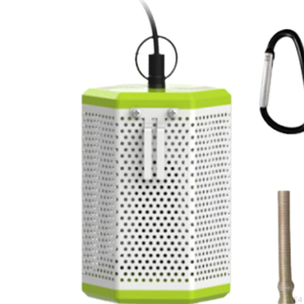 Klatka ochronna na lampę grzewczą dla gadów Unikalna bez światła dla małych ptaków, papużka falista