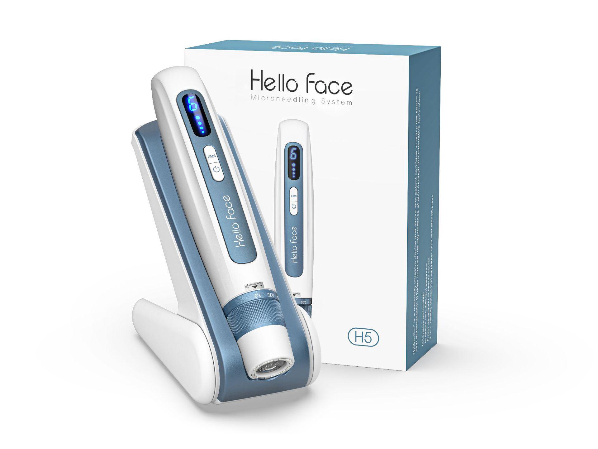 

Увлажняющая ручка для микротоковой наноигольчатой мезотерапии 5-го поколения EU Standard синий