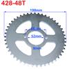 428 Chains 25T/31T/32T/37T/39T/41T/42T/48T 48mm 76mm Rear Chain Sprocket for ATV Quad Pit Dirt Bike Buggy Go Kart Motorcycle