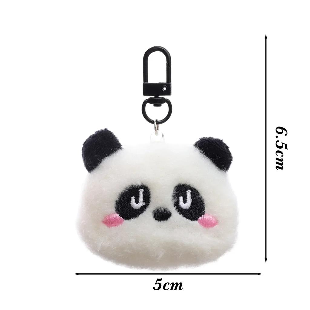 Lovely Panda Key Chains Adults Children Cartoon Animal Plush Backpack Pendant Kawaii Versatile Bag Pendant Fashion Jewelry Gifts