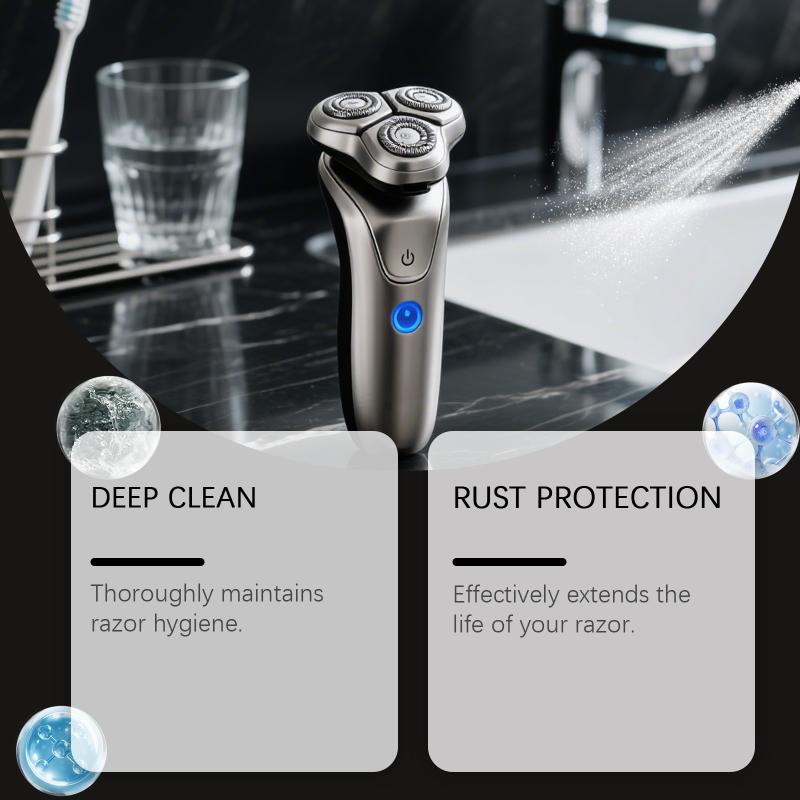 Shaving Razor Cleaning Spray Multi Purpose Stain Remover Easy Application for Personal Grooming At Home