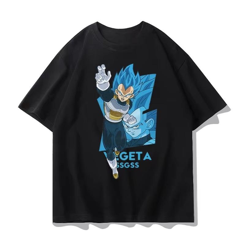 2026 New Summer Dragon Ball 40th Anniversary Broly Anime Printed T-shirt Extra Size Casual Streetwear Unisex Y2k