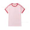 25SS American Trendy Brand Summer New Small Label Letter Embroidery Simple Loose and Versatile Men and Women Couples with the Same Short Sleeves