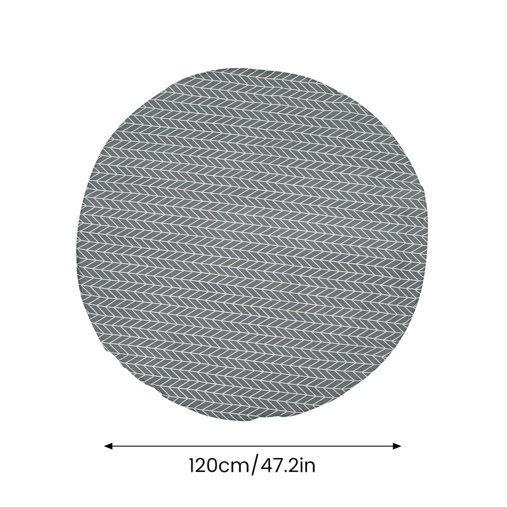 Round Tablecloth Washable Table Cloth Decorative Table Cover for Wedding Holiday Christmas Party Picnic Dining Room Table Covers