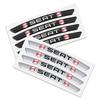 4 stuks Aluminium Auto Wielnaaf Badge Sticker Band Velg Decor Decal voor Seat Leon Alhambra FR Altea Ibiza Toledo Cordoba Arona 5 6 MII