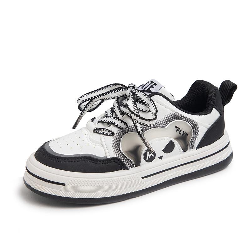 Children's board shoes spring and autumn 2025 new boys' sports shoes soft sole fashion casual shoes breathable girls' running shoes