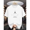 Men'S Short-Sleeve Summer T-Shirt Perfect for Daily Wear, Round Neck, Relaxed Fit, Oversized, Cool, Casual, and Fashionable