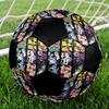 Pokemon Indoor Soccer Ball Colorful Machine Stitched PVC Size 5 Team Training Competition Ready Durable High-Bounce Cool Sports Gift