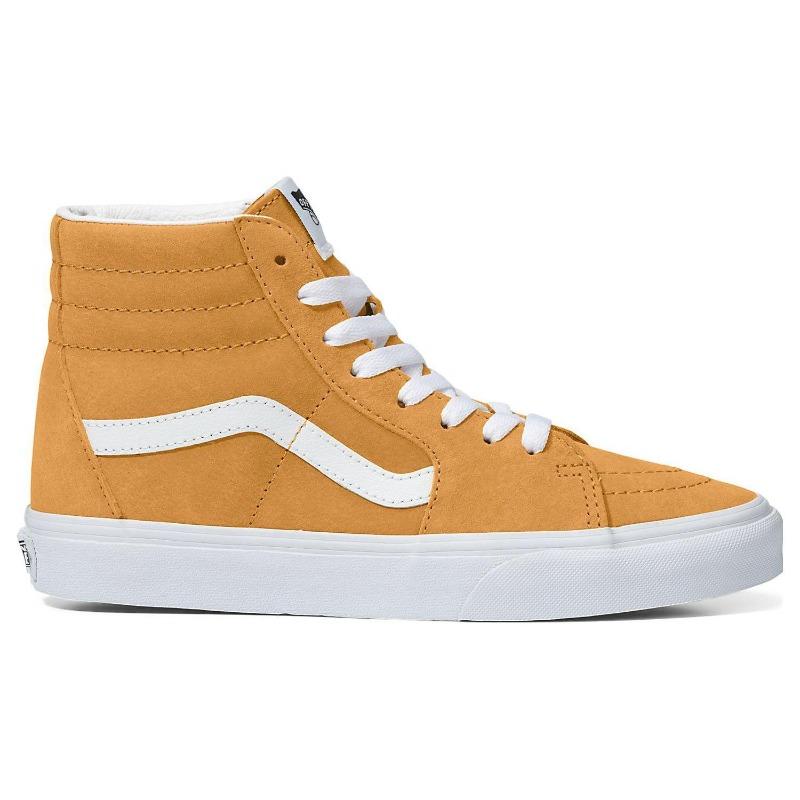 Vans SK8 Canvas High Top Skate Shoes Unisex Yellow VN0A4BVTF3X
