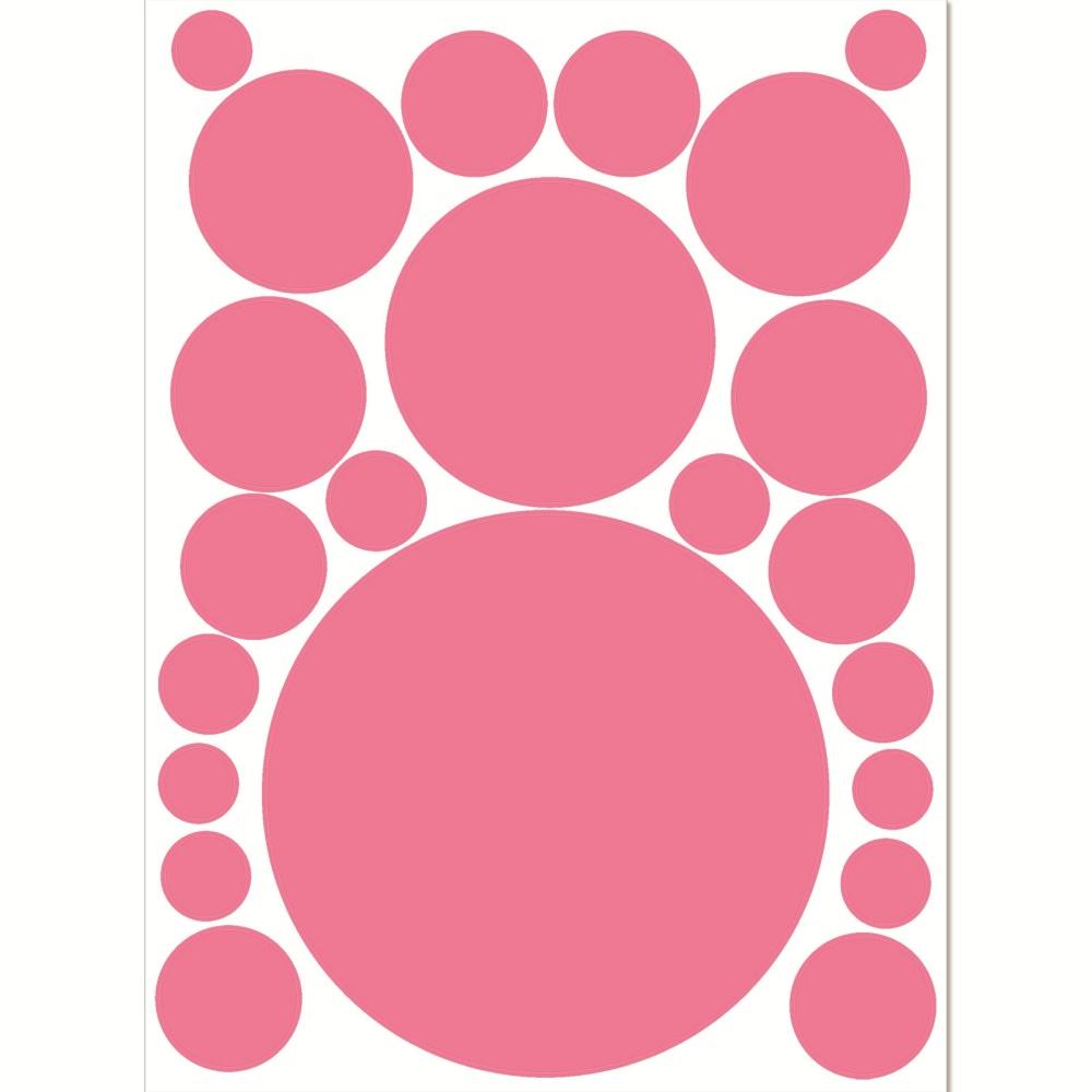10PCS Wall Stickers for Bedroom Living Room, Polka Dot Wall Decals for Boys and Girls Bedroom Playroom Living Room Decor