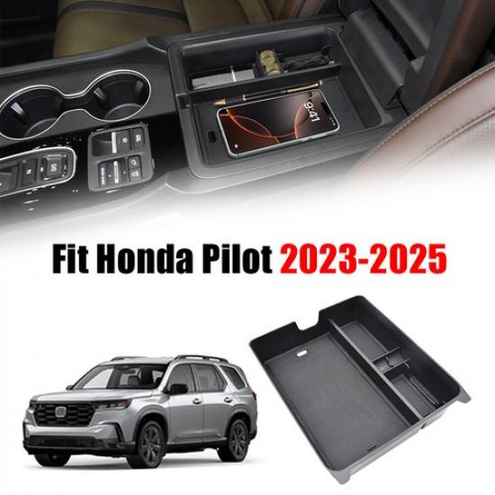 Armrest Storage Box Fit For Honda Pilot  2024 2025 Center Console Organizer