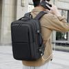 Large-capacity Business Trip Backpack for Men, Multi-functional Backpack, Water-resistant Leather Computer Bag