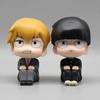 Cartoon Mob Psycho 100 Anime Figuren GK Reigen Arataka Q Edition Kawaii Sitzende Handflächenmodell Puppen Ornamente Sammlerstücke Spielzeug Geschenk