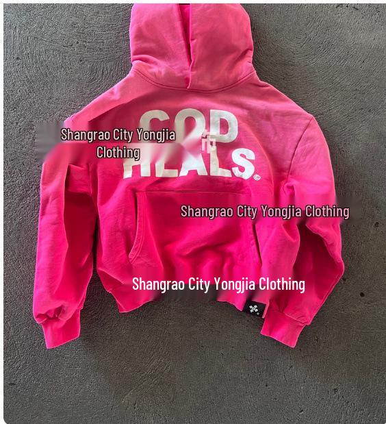 2025 European Autumn/Winter Fashion Long Sleeve Letter Hoodie Medium