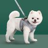 Nylon Mesh Welpen Reflektierende Hunde Und Leine Set Hunde Weste Leinen Haustier Kleidung Für Kleine Hunde