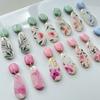 Creative Flower Designs Transfer Sheets Essential Jewelry Making Floral Transfer Sheets for Clay Jewelry Charm