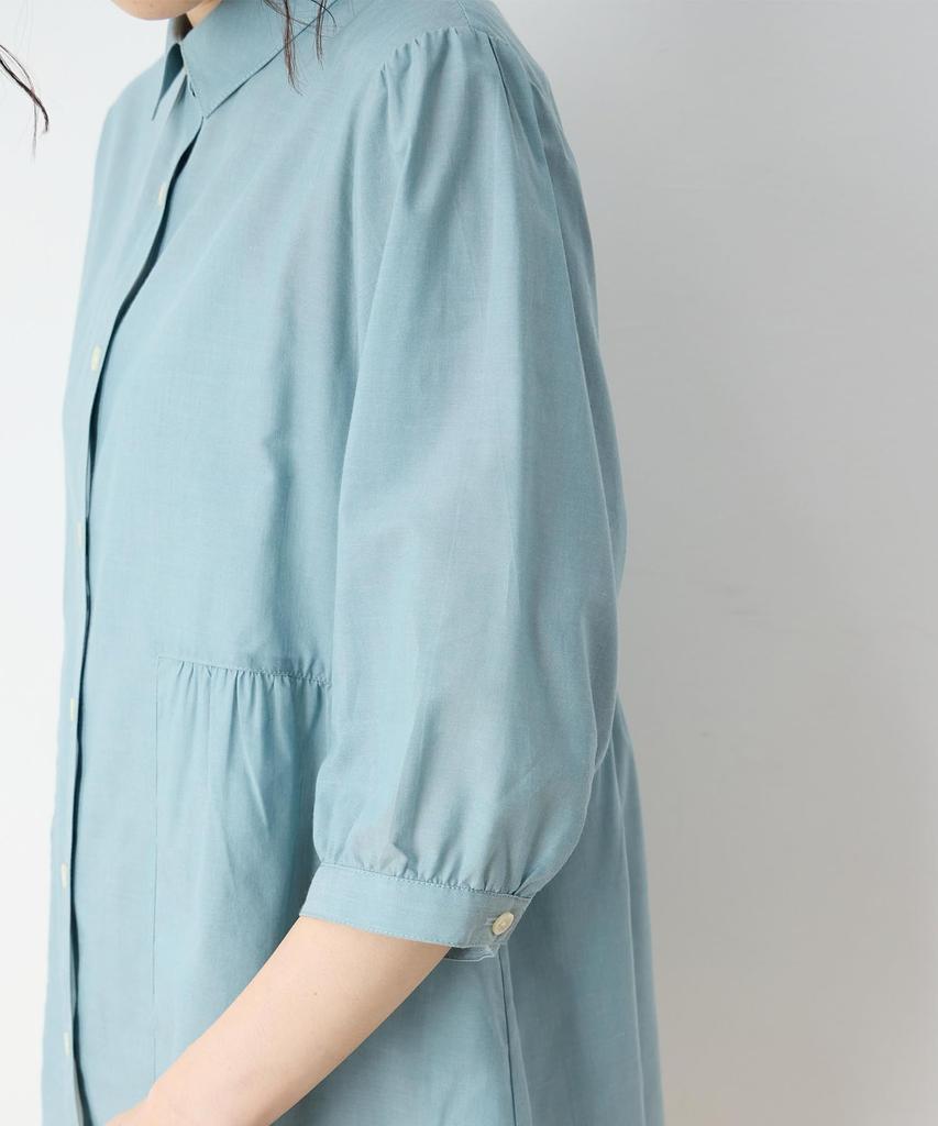 DECOY Peplum Green Women's Blouse, 493053,