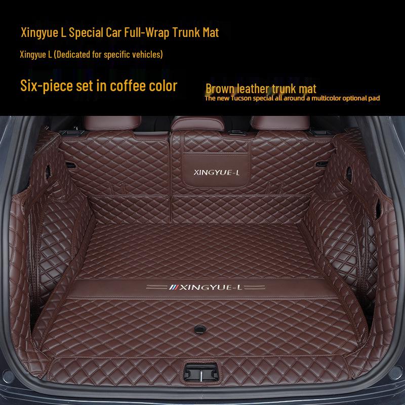 Geely Xingyue L 2025 Full Coverage Trunk Mat - Zhiqing Car Tail Box Modification