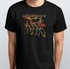G-GRATEFUL D-DEAD Dancing Skeletons Retro T-SHIRT Black