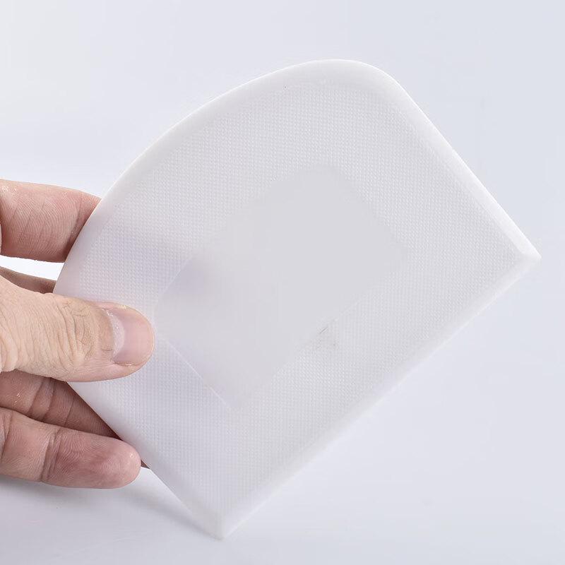 Plastic Trapezoidal Dough Scrapers (20-Pack)