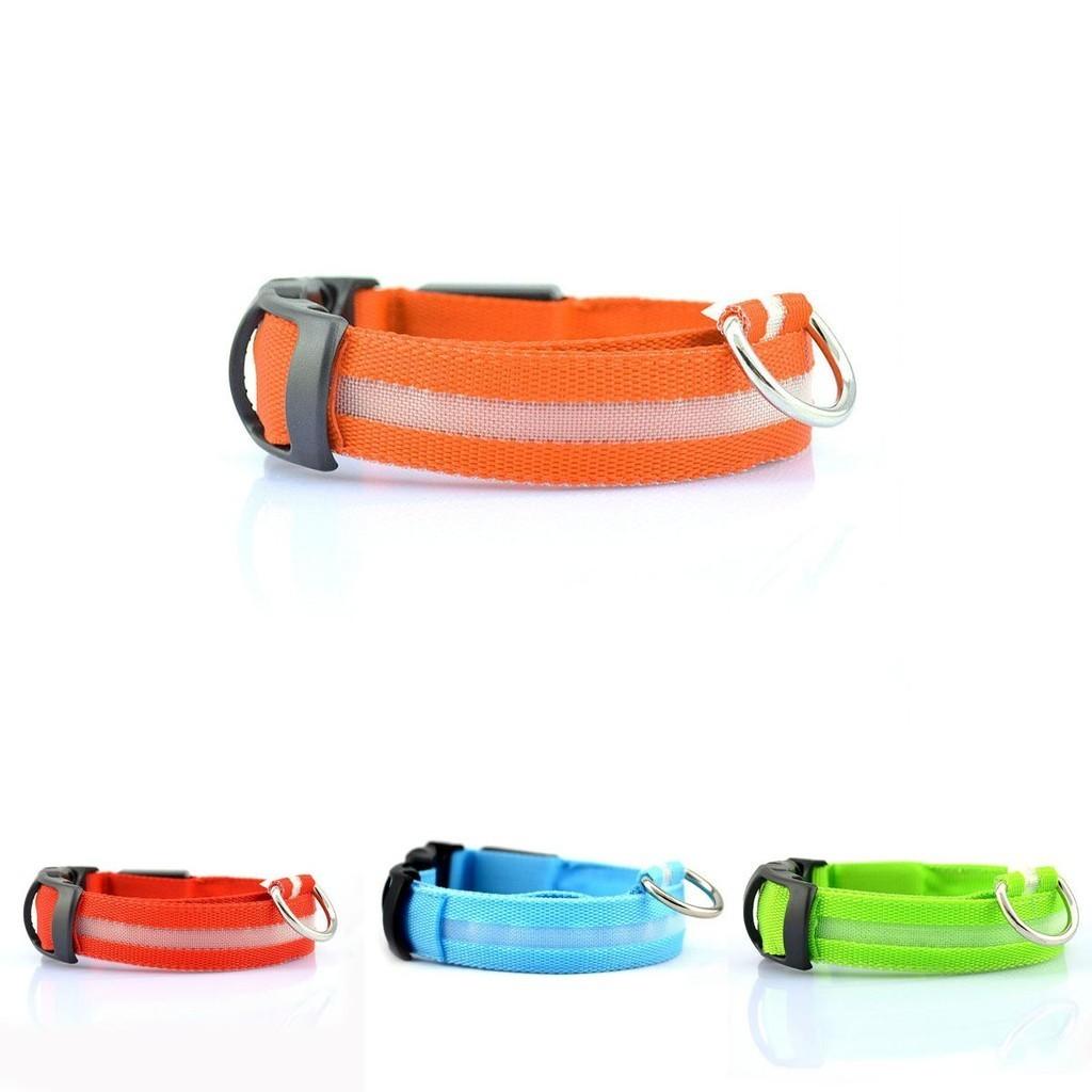 Pet Lighted Dog Collar With Rechargeable Led For Pets Gift During Christmas