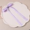 Ballet Style 4cm Bow Duckbill Hair Clip - Sweet Ribbon Hair Accessory