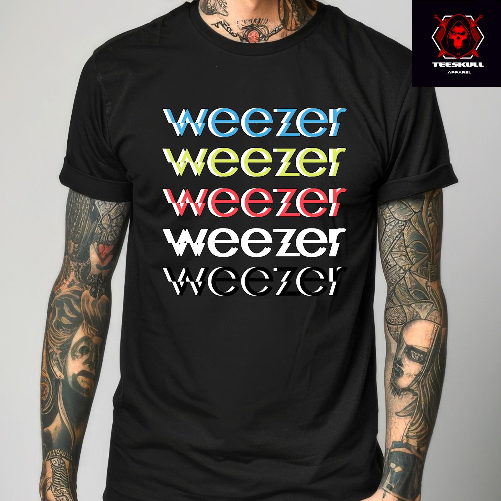 26 Weezer Rock Band Logo Tee Unisex Heavy Cotton T-SHIRT S-3XL Unisex T-Shirt XL