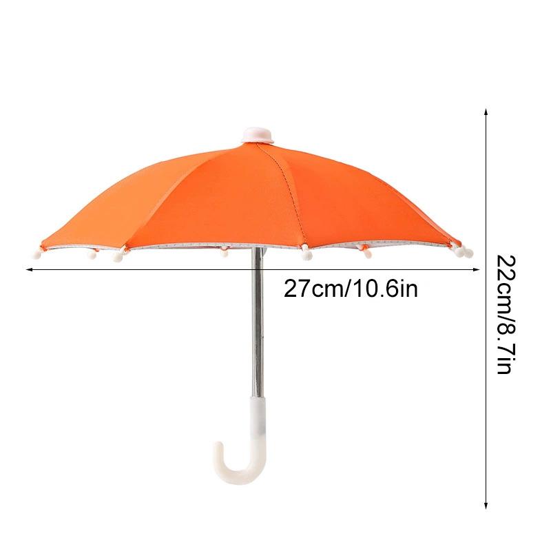 1PC Screen Protector Anti-Reflective Phone Umbrella Anti-Glare Mini Windproof Sunshade Cover Outdoor Phone Accessories Universal