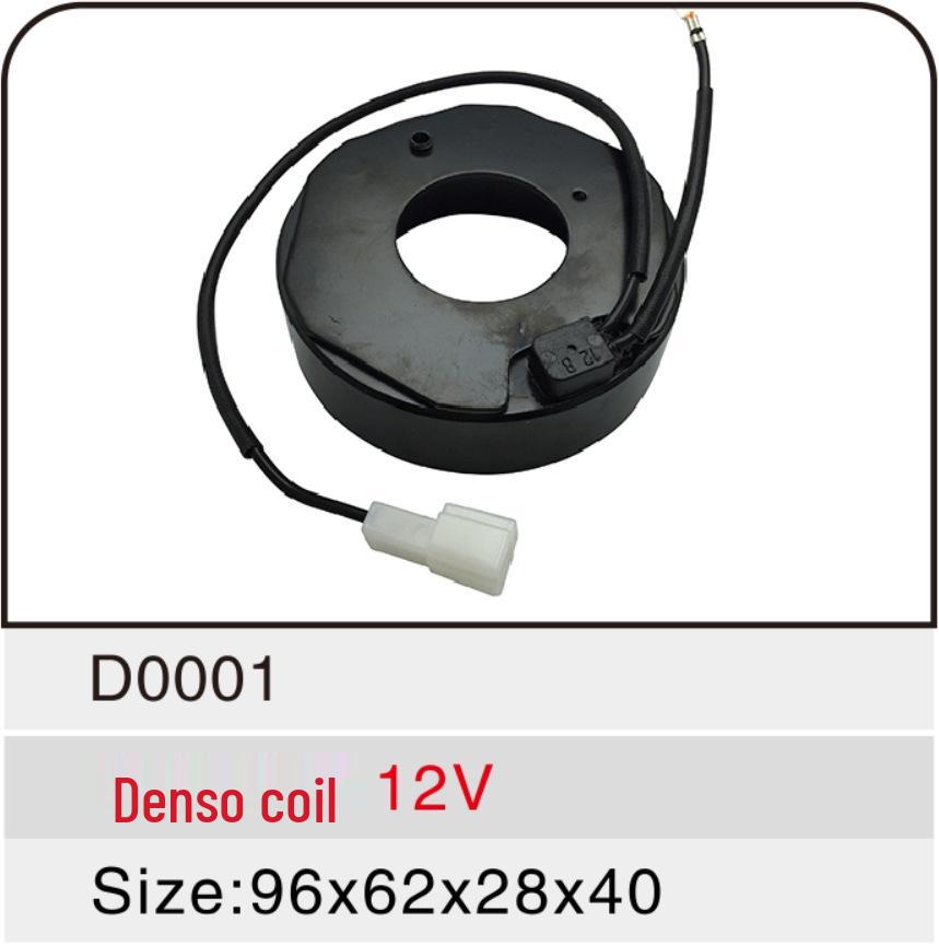 Electromagnetic Clutch for D0001 Denso Coil Automotive AC Compressor