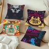 WITIN Festivals R-Run The Jewels Pillow Case Square Pillow Bedroom Sofa Leisure Comfort Cushion Car Living Room Home Decoration