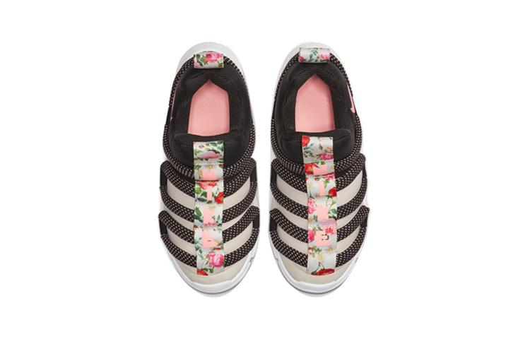 Nike Novice VF Abrasion Resistant Low top Sports Casual Shoes Black Pink Multicolor Children Aged 3 7 Years Old BQ5289-100