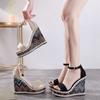 Wedge Sandals Women Platform Shoes Luxury Designer Ladies Comfortable Party Sandals Summer Footwear