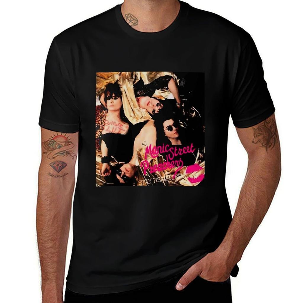 Manic Street Preachers Vintage T-Shirt Summer Casual Tee Shirt
