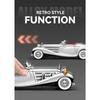 1/18 Benzs 500K Legering Luxy Auto Model Diecast Metaal Klassiek Retro Voertuig Auto Model Hoge Simulatie Geluid en Licht Kinder Speelgoed Cadeau